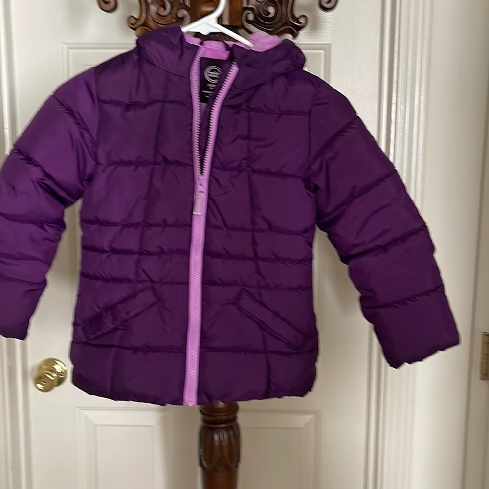 Wonder Nation Girls Purple Coat